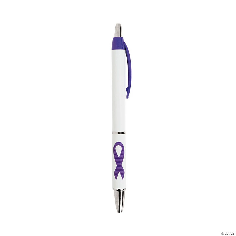 Best Sale โ๏ธ Awareness Ribbon Grip Pens - 24 Pc. ๐คฉ - Image 2