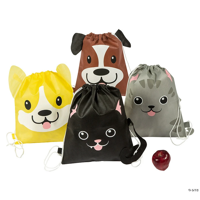Discount 🥰 Medium Cat & 🦮 Dog Drawstring Bags 🔥 - Image 2