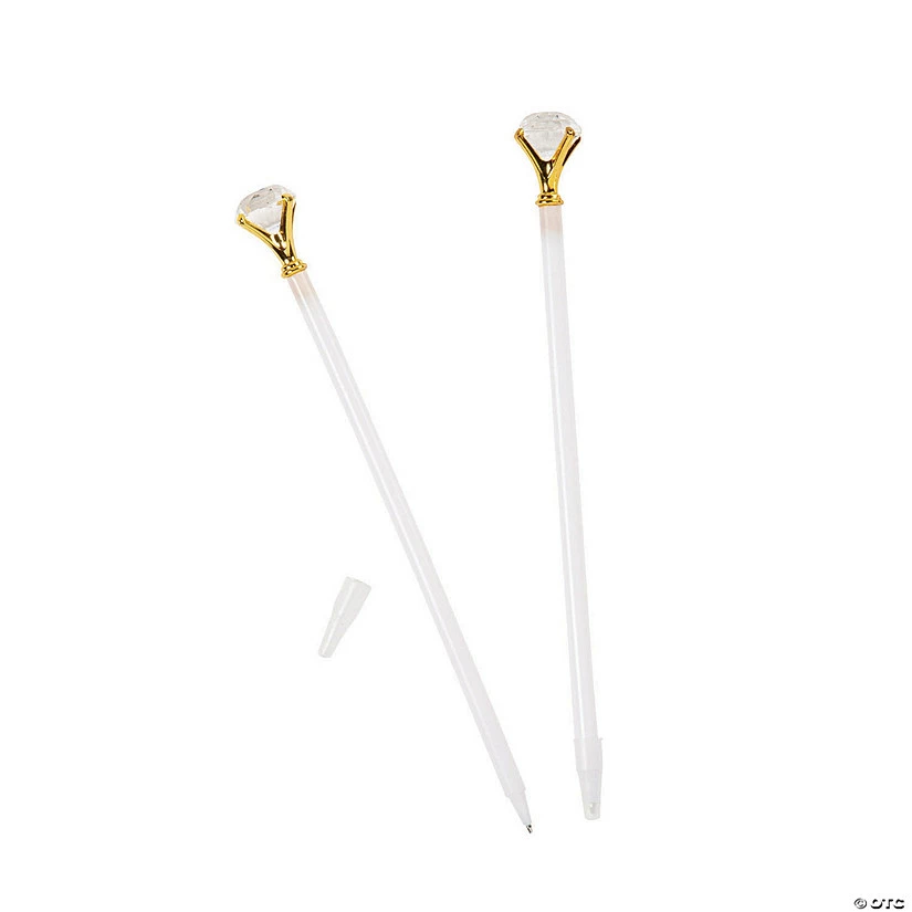 Brand new 😉 Wedding Pens with Diamond Toppers - 12 Pc. ⭐ - Image 2