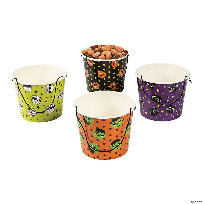 Brand new ๐ Ghoul Gang ๐ฌ Candy Paper Buckets - 12 Pc. โจ - Image 2