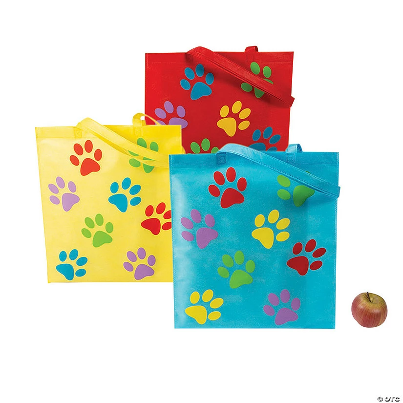 Cheap ๐ฅ Large Paw Print Tote Bags ๐ - Image 2
