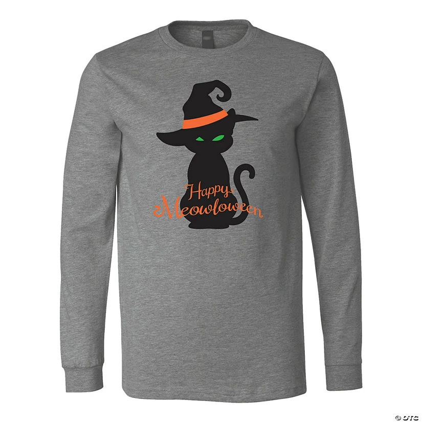 Hot Sale ✨ Halloween Cat Silhouette Adult’s T-Shirt ⭐ - Image 2