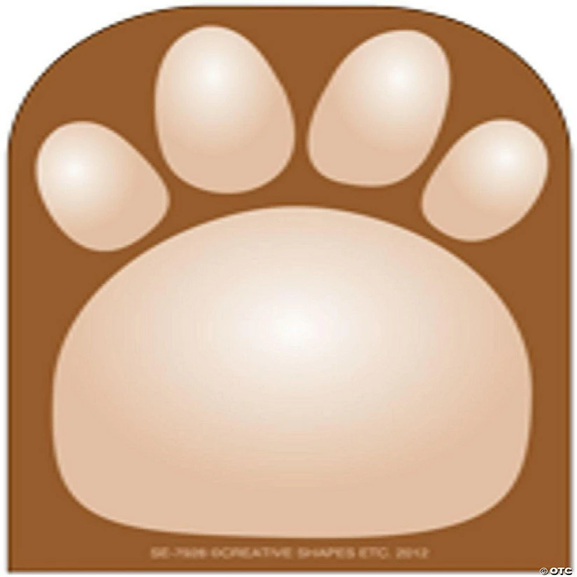 Best Pirce 🎁 Creative Shapes Etc. - Mini Notepad - Paw Print 😍 - Image 2
