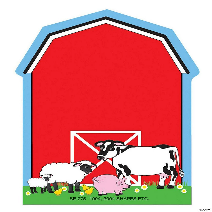 Buy ๐งจ Creative Shapes Etc. - Mini Notepad - Barn ๐ฅฐ - Image 2