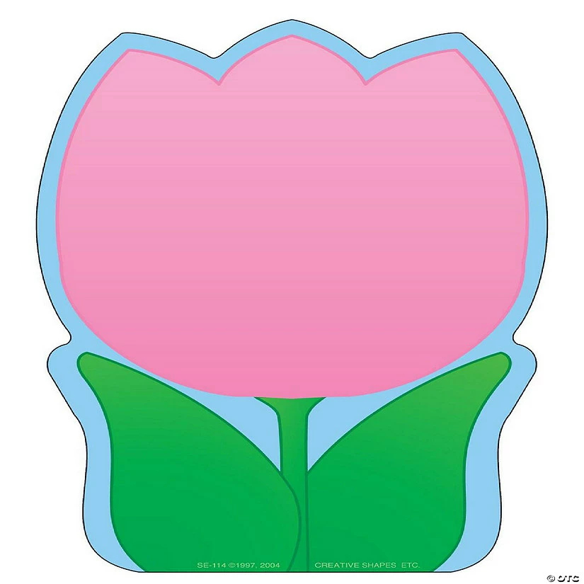 Hot Sale ๐งจ Creative Shapes Etc. - Large Notepad - Tulip ๐ฏ - Image 2