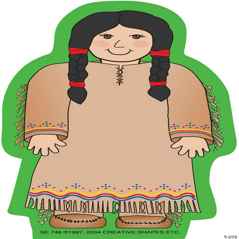 Best Sale ๐ฏ Creative Shapes Etc. - Mini Notepad - Native American Girl ๐งจ - Image 2