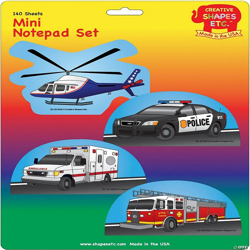 Cheap ⌛ Creative Shapes Etc. - Mini Notepad Set Rescue 🎉 - Image 2