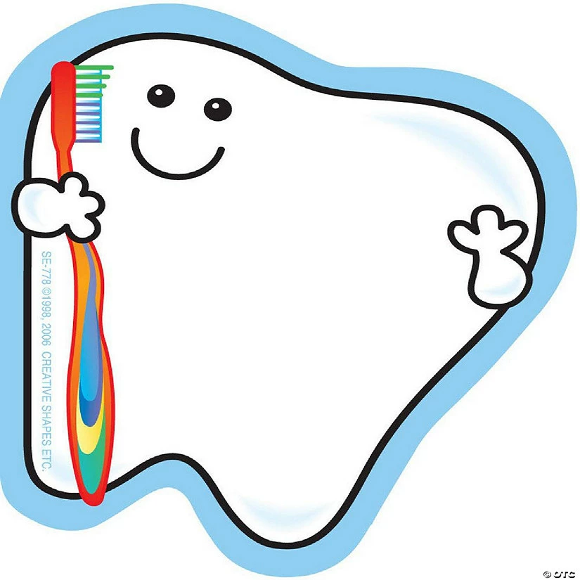 Cheap ๐ Creative Shapes Etc. - Mini Notepad - Tooth ๐ฅ - Image 2