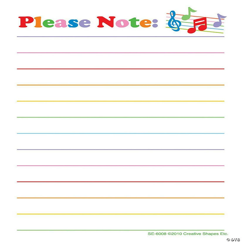 Brand new ๐งจ Creative Shapes Etc. - Notes And Quotes - Please Note ๐ - Image 2