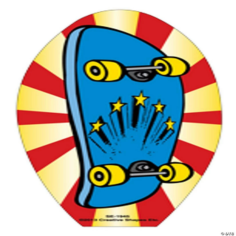 Buy ๐งจ Creative Shapes Etc. - Large Notepad - Skateboard ๐ - Image 2