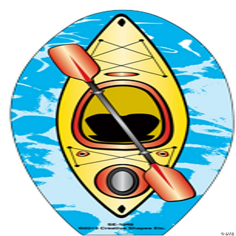 Budget 👍 Creative Shapes Etc. - Large Notepad - Kayak 🛒 - Image 2