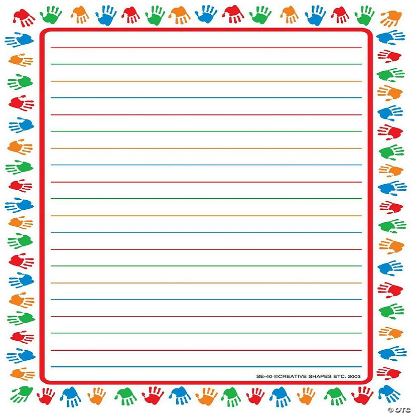 Cheap ⌛ Creative Shapes Etc. - Large Notepad - Hands/lined ⭐ - Image 2