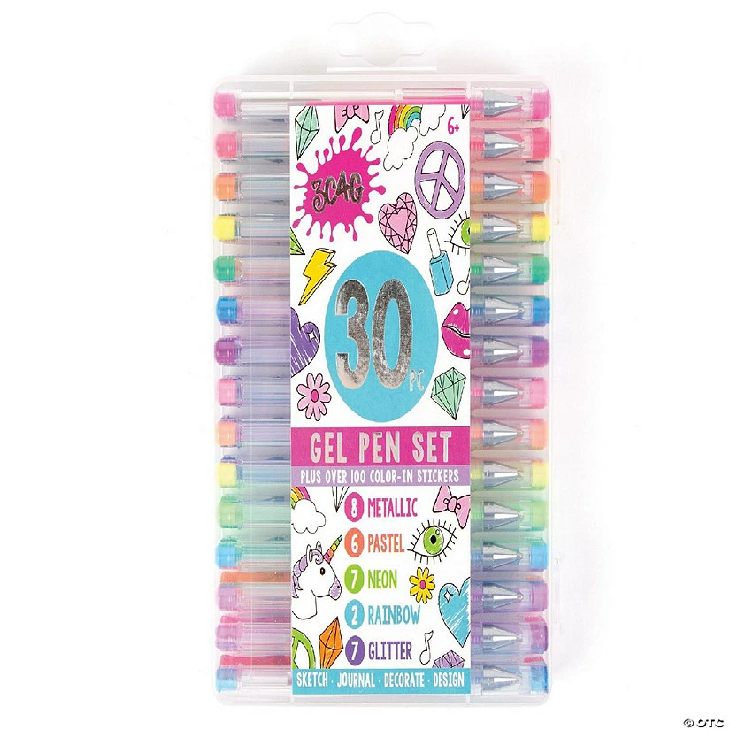 Cheap ๐งจ Make It Real- 30 Piece Gel Pen Set ๐ - Image 2
