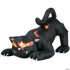 Best reviews of 👏 72" Blow Up Inflatable Black Cat With Turning Head 🦇 Halloween Decoration ✔️