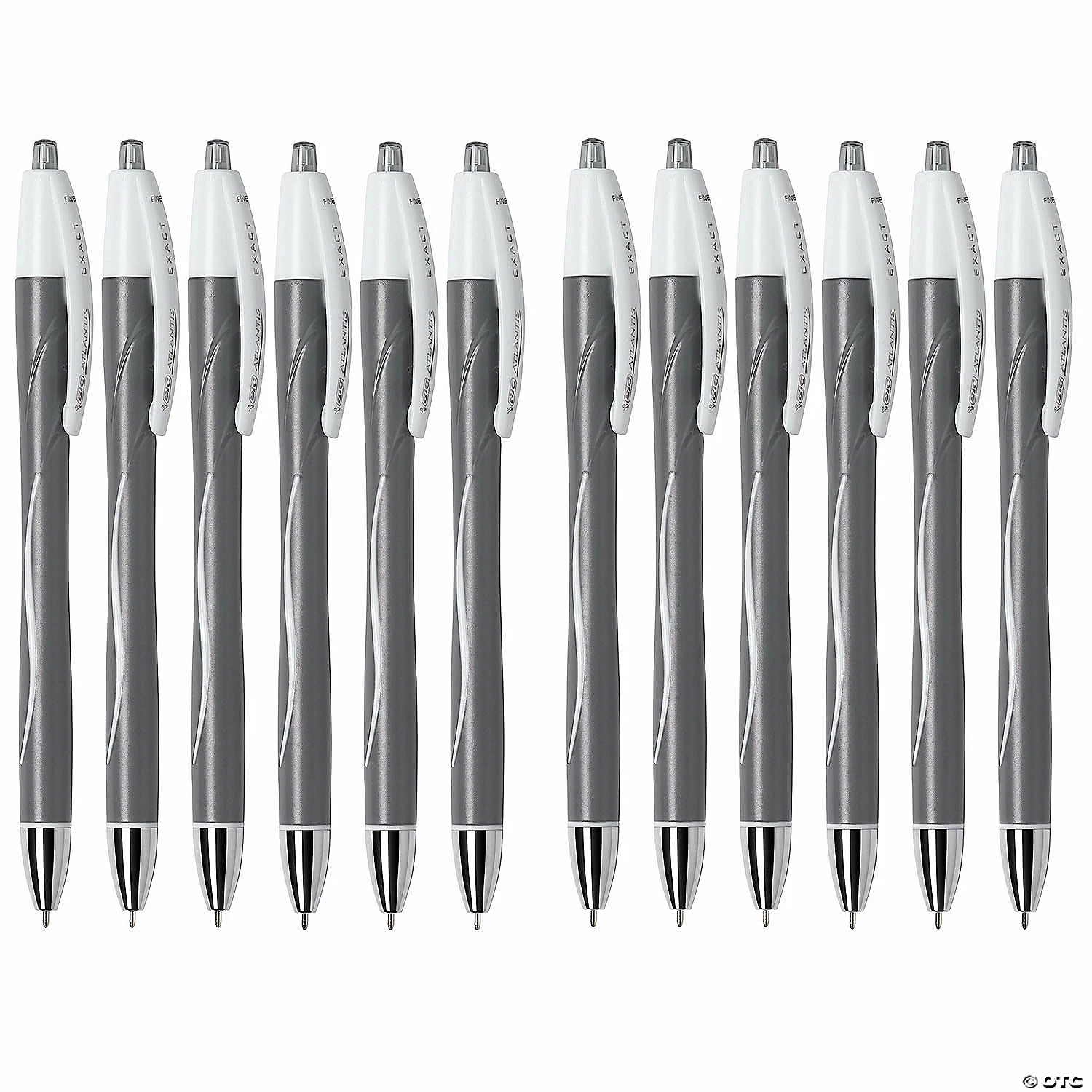 Best reviews of 🎉 BIC Glide Exact Retractable Ball Point Pen, Fine Point (0.7 mm), Black, 12 Count ⭐ - Image 2