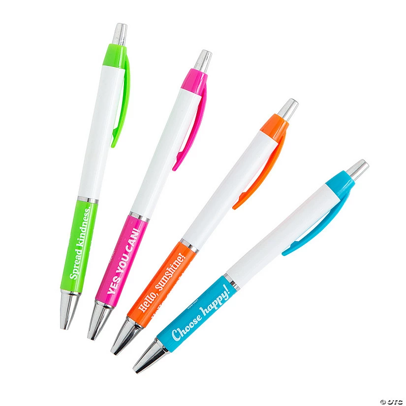 Coupon ๐ Bright Positive Sayings Pens โญ