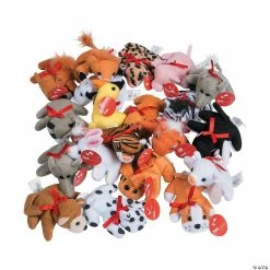 Deals 🔥 Bulk Mini Gift Exchange Stuffed Animal Assortment - 50 Pc. 👏