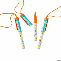 Budget 🌟 Camp Pens on a Rope - 12 Pc. 🌟