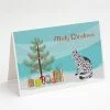 Discount 🎁 Caroline's Treasures 🎄 Christmas, Serengeti Cat Merry 🎄 Christmas Greeting Cards and Envelopes Pack of 8, 7 x 5, Cats 🔥