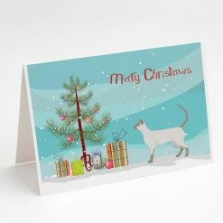 Cheap 😀 Caroline's Treasures 🔔 Christmas, Siamese modern #1 Cat Merry 🔔 Christmas Greeting Cards and Envelopes Pack of 8, 7 x 5, Cats 👍