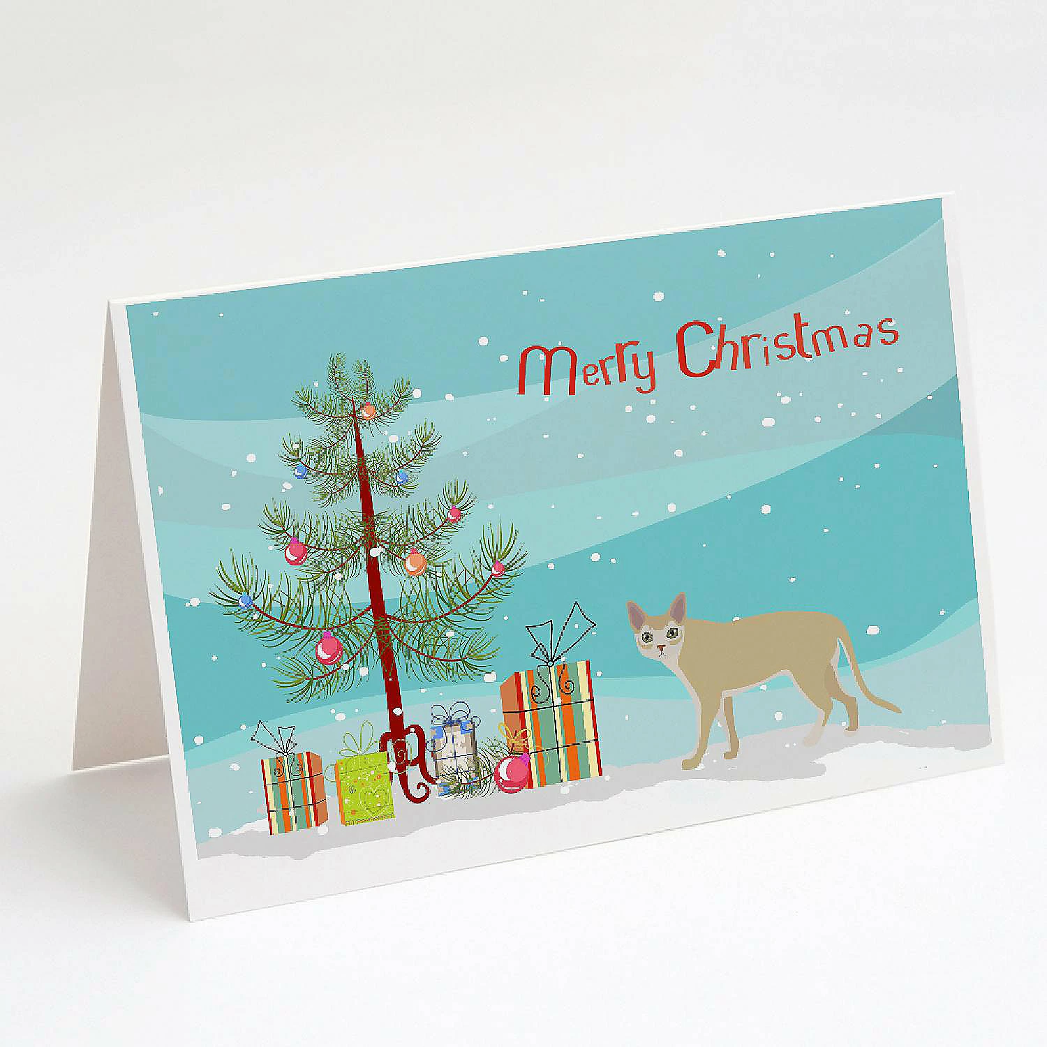 Buy ๐งจ Caroline's Treasures ๐
Christmas, Singapura Cat Merry ๐
Christmas Greeting Cards and Envelopes Pack of 8, 7 x 5, Cats ๐ฅ