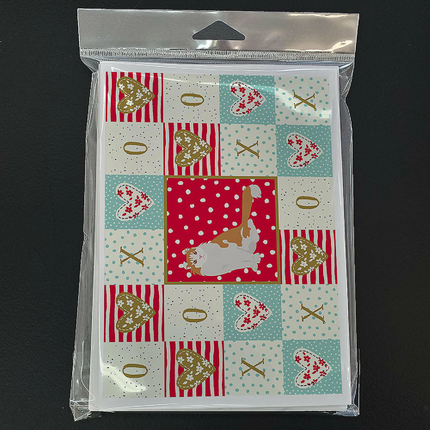 Best Sale ❤️ Caroline's Treasures Valentine's Day, American Curl Cat Love Greeting Cards and Envelopes Pack of 8, 7 x 5, Cats 👏 - Image 3