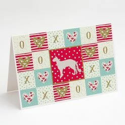 Brand new 🛒 Caroline's Treasures Valentine's Day, Balinese #2 Cat Love Greeting Cards and Envelopes Pack of 8, 7 x 5, Cats 😍