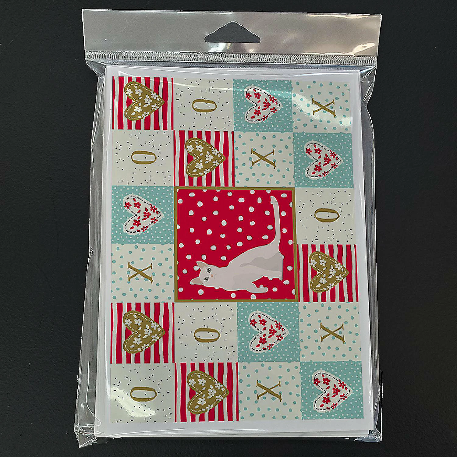 Wholesale ๐ Caroline's Treasures Valentine's Day, Burmilla #1 Cat Love Greeting Cards and Envelopes Pack of 8, 7 x 5, Cats ๐ - Image 3