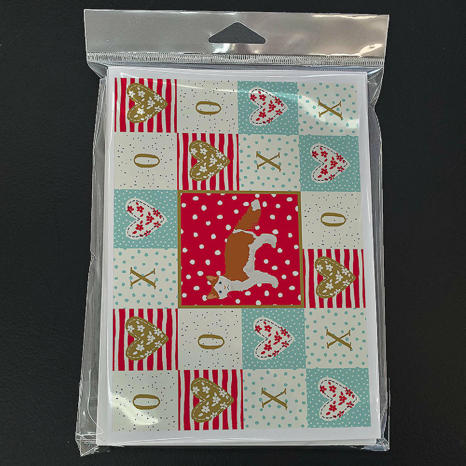 Hot Sale ❤️ Caroline's Treasures Valentine's Day, La Perm #2 Cat Love Greeting Cards and Envelopes Pack of 8, 7 x 5, Cats ⌛ - Image 3