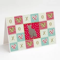 Deals 🔔 Caroline's Treasures Valentine's Day, Malayan Cat Love Greeting Cards and Envelopes Pack of 8, 7 x 5, Cats 👍