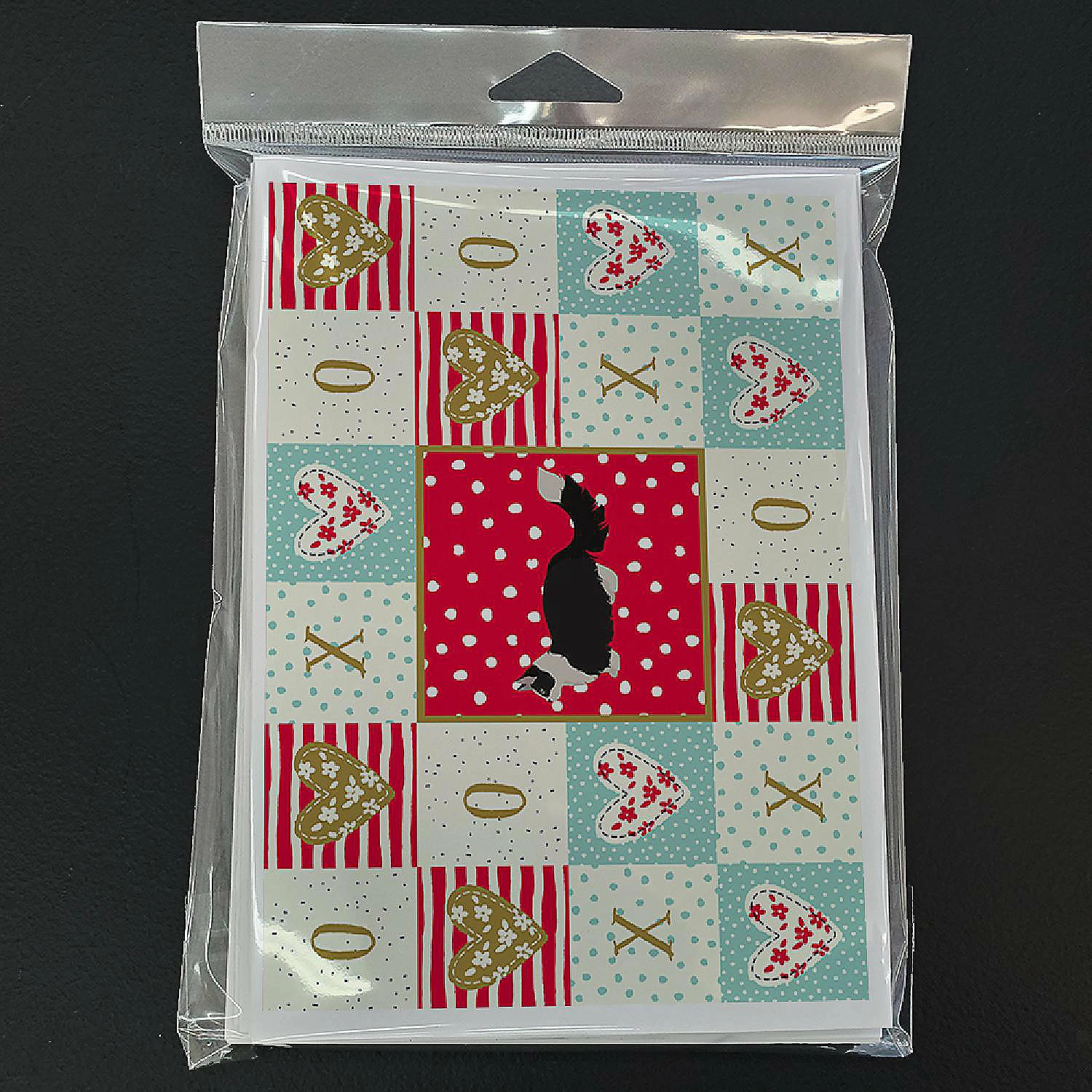 Coupon 😀 Caroline's Treasures Valentine's Day, Napoleon #2 Cat Love Greeting Cards and Envelopes Pack of 8, 7 x 5, Cats 🔔 - Image 3