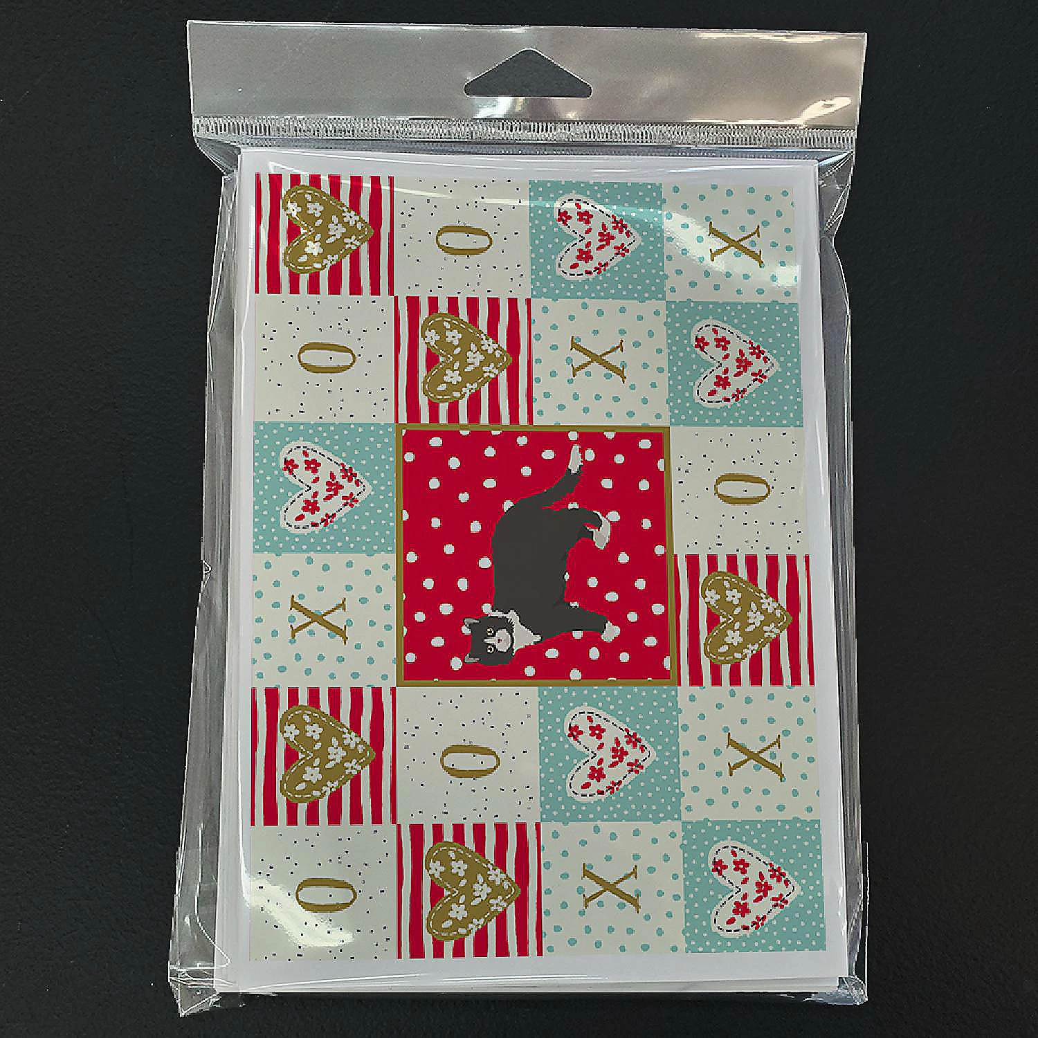 Top 10 🥰 Caroline's Treasures Valentine's Day, Poodle Cat #1 Cat Love Greeting Cards and Envelopes Pack of 8, 7 x 5, Cats 👍 - Image 3