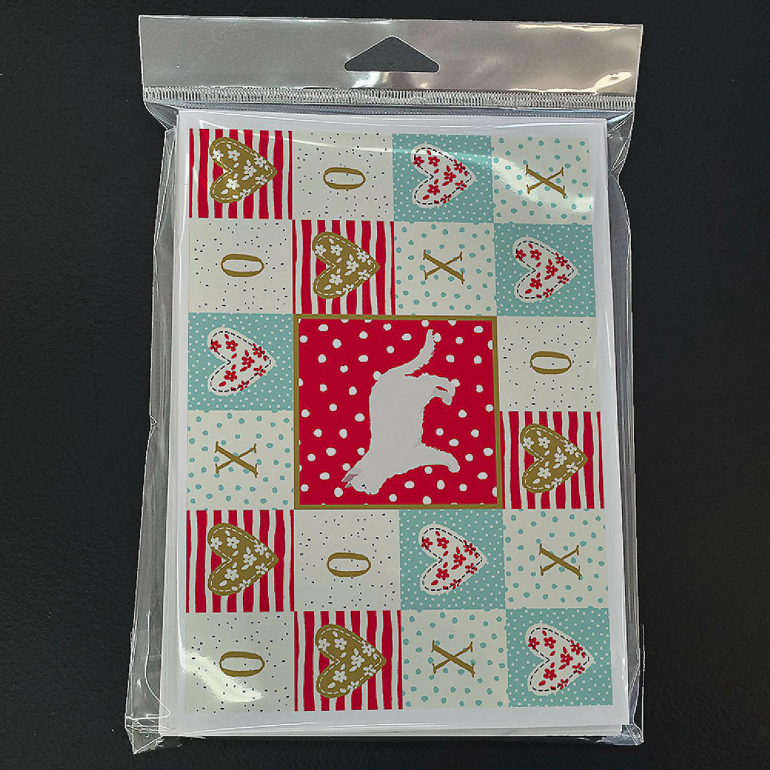 Cheapest โ Caroline's Treasures Valentine's Day, Poodle Cat #2 Cat Love Greeting Cards and Envelopes Pack of 8, 7 x 5, Cats ๐ - Image 3