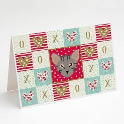 Best reviews of ⌛ Caroline's Treasures Valentine's Day, Safari Cat Love Greeting Cards and Envelopes Pack of 8, 7 x 5, Cats 😀