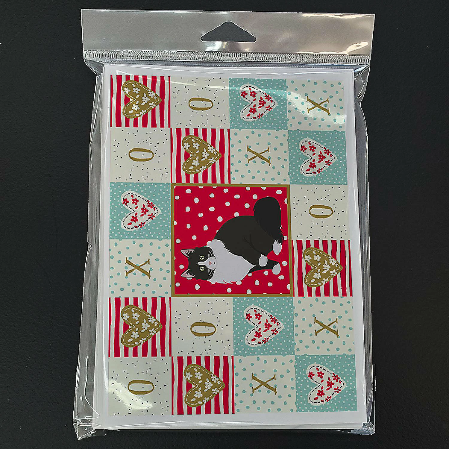 Cheapest ๐ Caroline's Treasures Valentine's Day, Siberian Forest Cat Love Greeting Cards and Envelopes Pack of 8, 7 x 5, Cats ๐ - Image 3