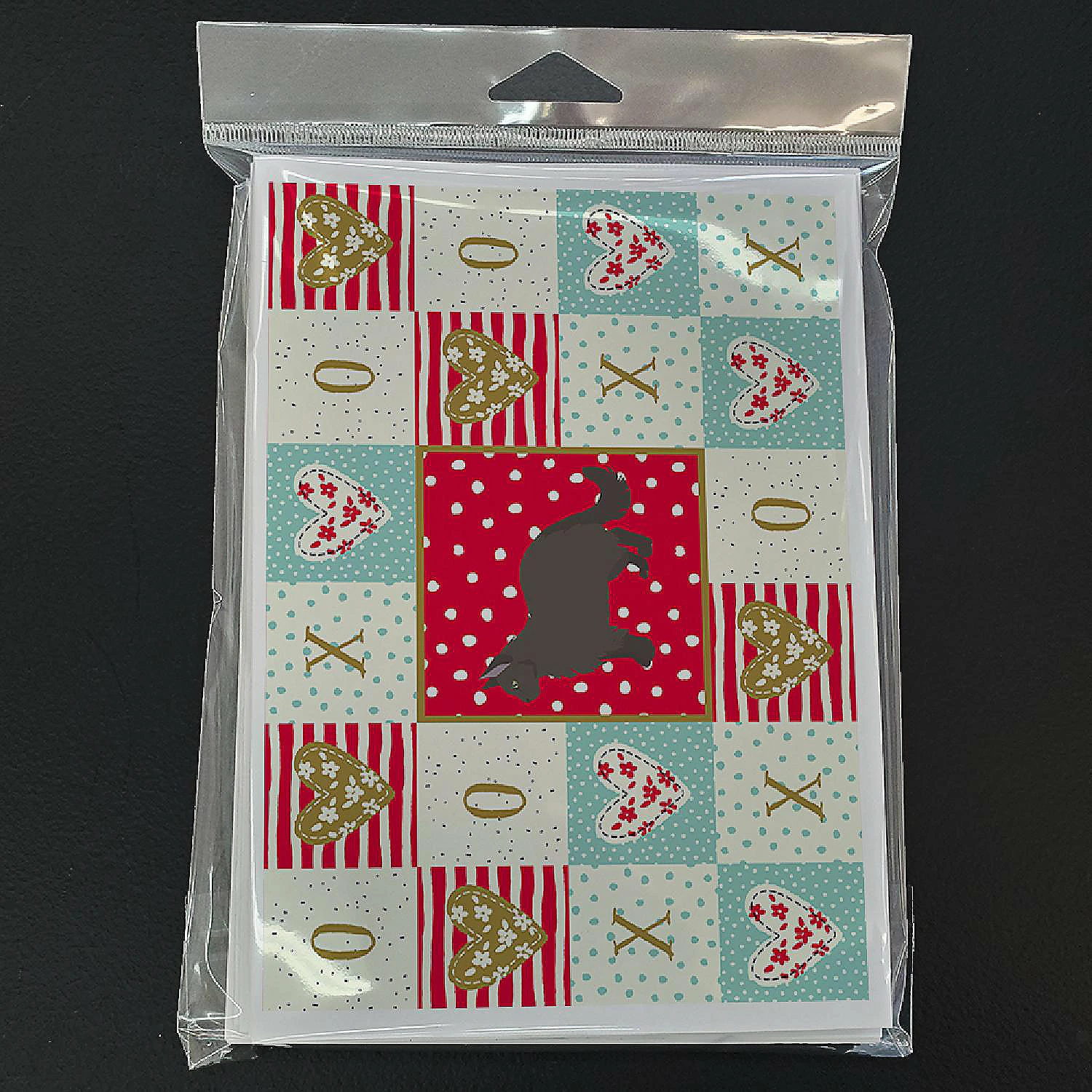 Hot Sale โญ Caroline's Treasures Valentine's Day, York Chocolate #2 Cat Love Greeting Cards and Envelopes Pack of 8, 7 x 5, Cats ๐ - Image 3