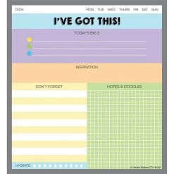 Best Sale ⭐ Carson Dellosa Education I've Got This Notepad 🥰