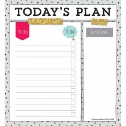 Hot Sale 🧨 Carson Dellosa Education Today's Plan Notepad ✔️