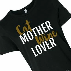 Budget 🌟 Cat 👩 Mother Wine Lover 👩 Women's T-Shirt 🧨