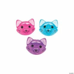 Best Sale ⌛ Cat-Shaped Bouncy Balls - 12 Pc. ✔️