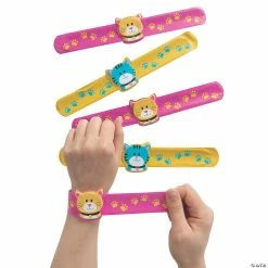 Best deal ⌛ Cat Slap Bracelets with Charm - 12 Pc. 🎁