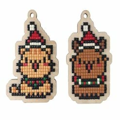 Cheapest 🌟 Crafting Spark (Wizardi) - 🔔 Christmas Kittens WWP446 Diamond Painting on Plywood Kit 🔥