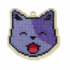 Brand new 🧨 Crafting Spark (Wizardi) - Lucky Cat WWP112 Diamond Painting on Plywood Kit 🔔