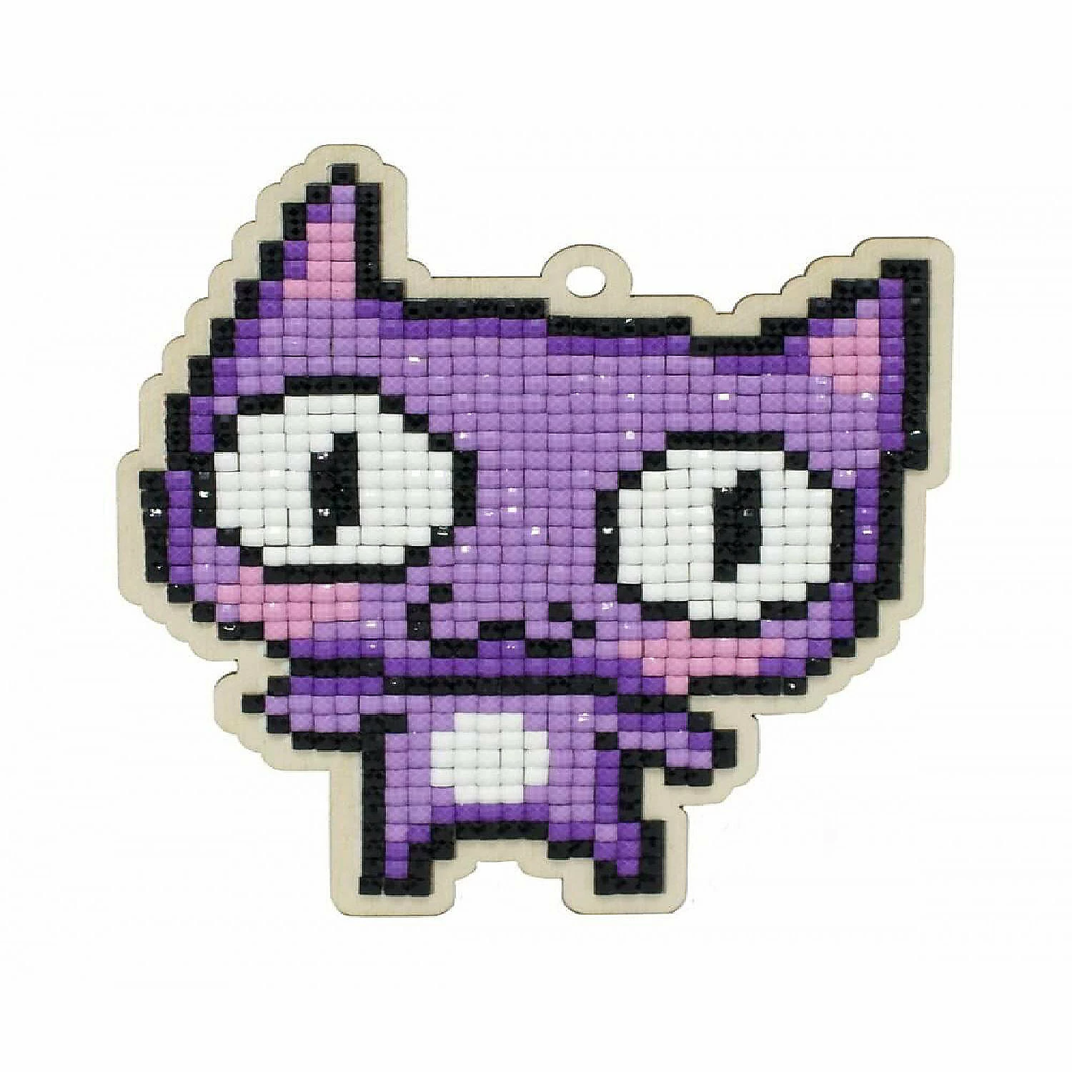 Coupon ๐ฅ Crafting Spark (Wizardi) - Purple Cat WWP363 Diamond Painting on Plywood Kit ๐งจ