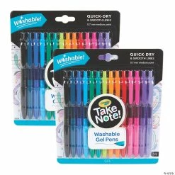 Best Pirce ⭐ Crayola Take Note! Washable Gel Pens, 14 Per Pack, 2 Packs 👏