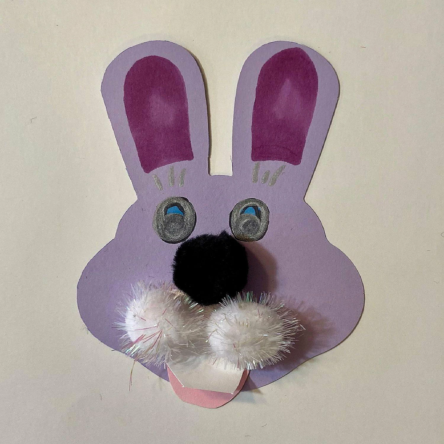 Flash Sale ❤️ Creative Shapes Etc. - Bunny With Ears Assorted Color Creative Cut-outs- 5.5” ⌛ - Image 2