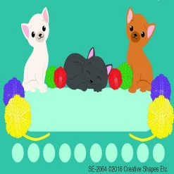 Top 10 🤩 Creative Shapes Etc. - Incentive Punch Cards - Cats 🎁