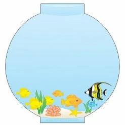 Cheap 🎁 Creative Shapes Etc. - Large Notepad - Aquarium 🌟