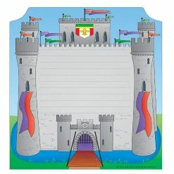 Flash Sale ✨ Creative Shapes Etc. - Large Notepad - Castle 🔥