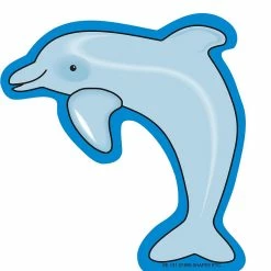 Brand new ⭐ Creative Shapes Etc. - Large Notepad - Dolphin 🔔